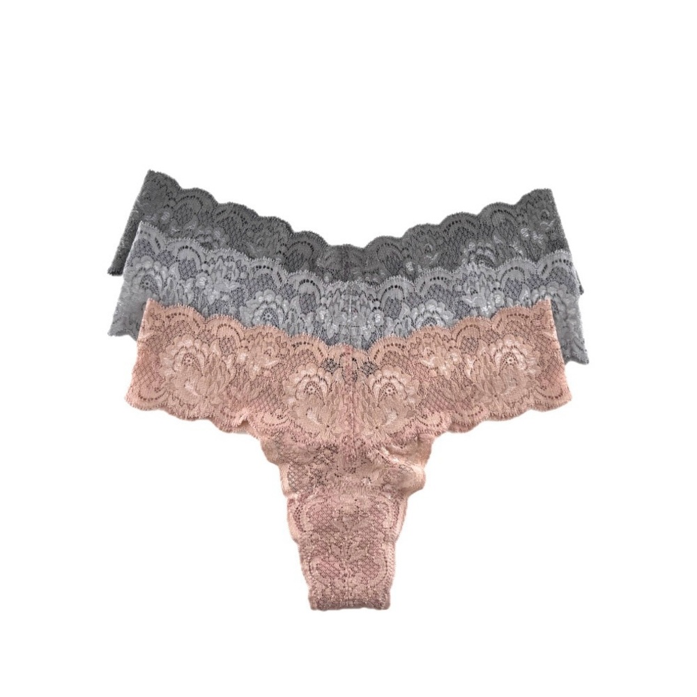 NWOT Cosabella Never Say Never Cutie Low Rise Thong - set of 3 colors